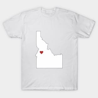 Idaho Loves Cascade/McCall/Donnelly/Council/Cambridge/New Meadows T-Shirt